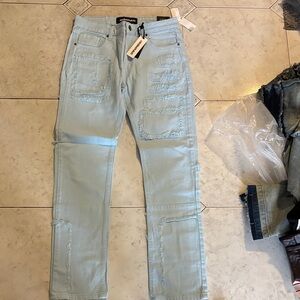 AMIRI Light Blue Slim Fit Jeans